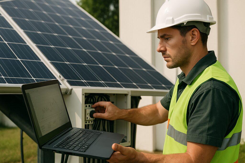 Umfassendes Monitoring und Wartung von Energieanlagen