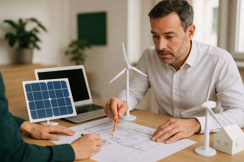 Umfassende Energieberatung und detaillierte Projektplanung
