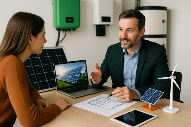 Beratung und individuelle Planung maßgeschneiderter Energiesysteme