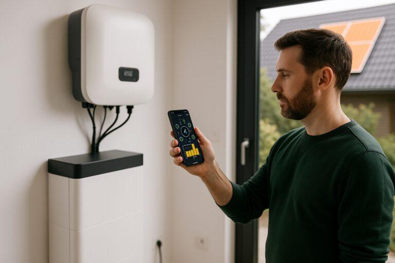 Intelligentes Energiemanagement mit App-Zugriff, Monitoring, Lastmanagement und Smart-Home-Integration
