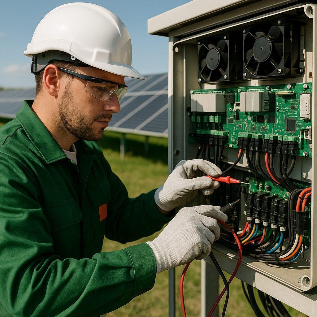 Elektrische Inbetriebnahme – Prüfungen und Tests – Solstis Energy