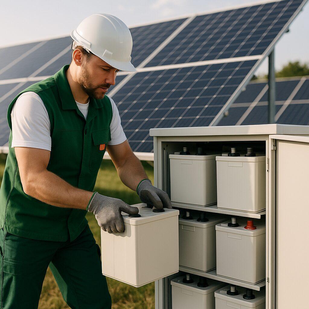 Inbetriebnahme von Batteriespeichern – Solstis Energy