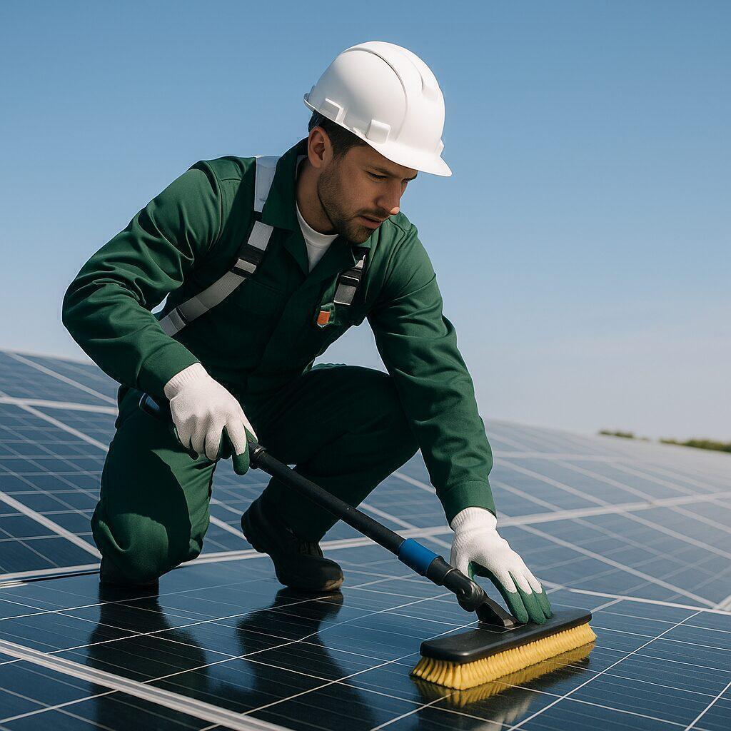 Inspektion & Reinigung von Photovoltaik – Solstis Energy